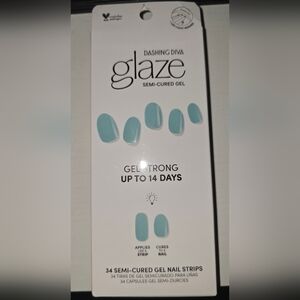 Glazo Semi-Cured Gel - Vibrant Blue